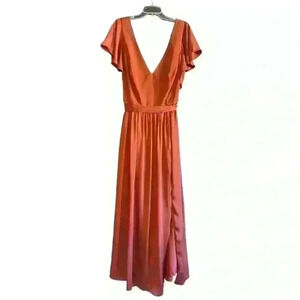 DB Studio celebrate‎ women’s cinnamon color bridesmaids dress size 20